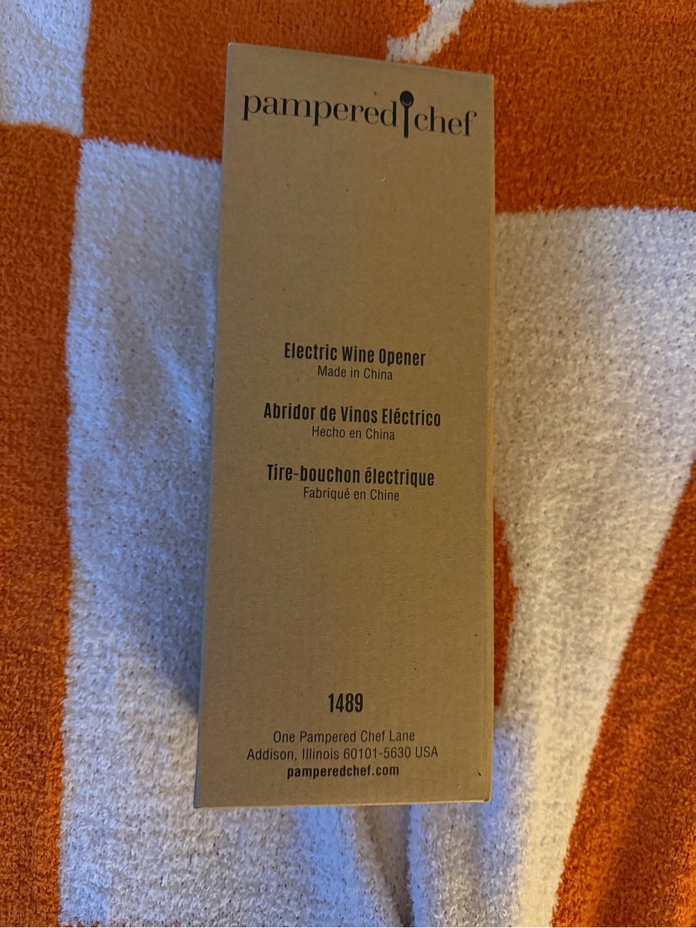 Electric Wine Opener by Pampered Chef! - New